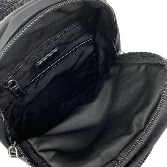 Prada Backpack 2VZ013 Black Navy Multi Nylon Leather main image 8